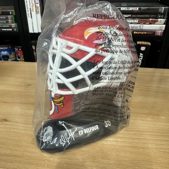 McDonald’s 1996-97 Set 7 Goalie Masks Helmets Roy Richter Ranford Belfour Potvin - Picture 5 of 8